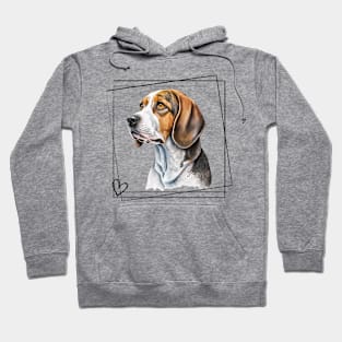 Love my Beagle Hoodie